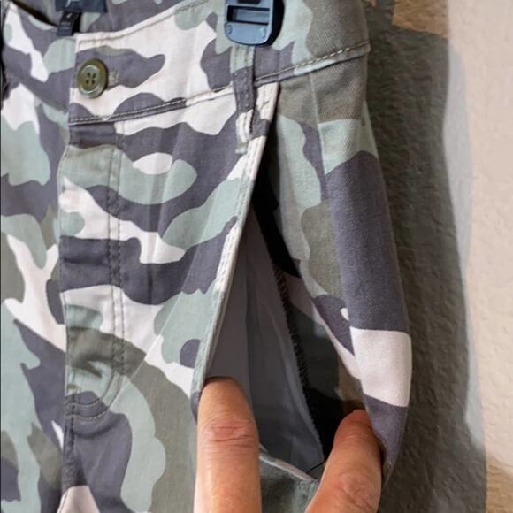 J. Crew Button Fly Camo Skinny Pants - Picture 6 of 8